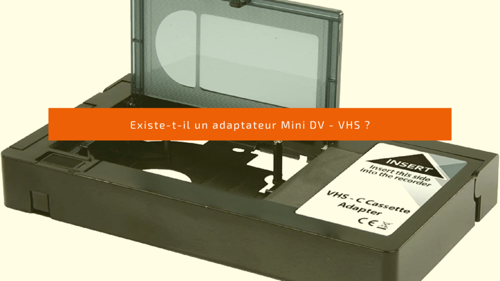 adaptateur Mini-DV VHS