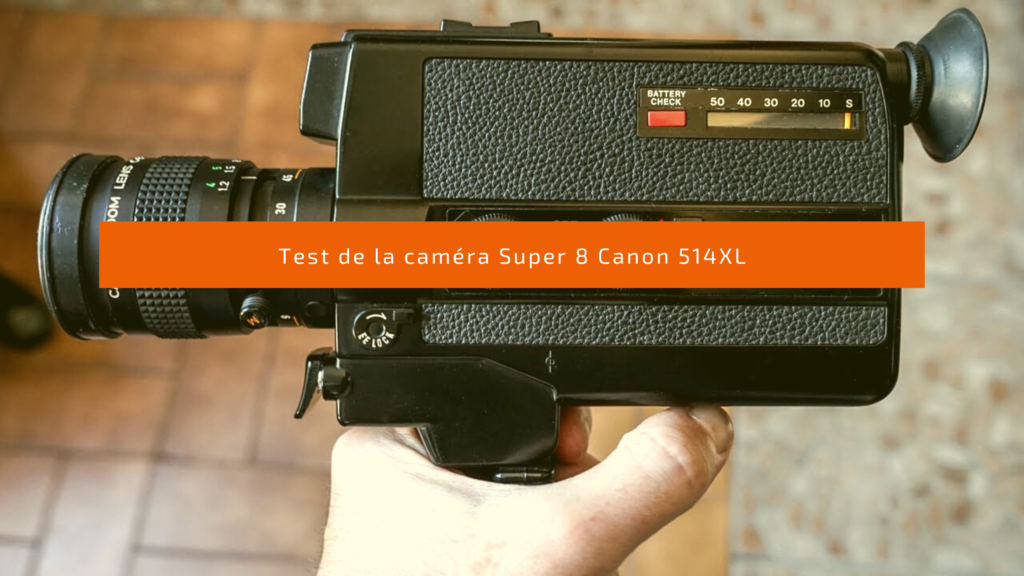 caméra Super 8 Canon 514XL