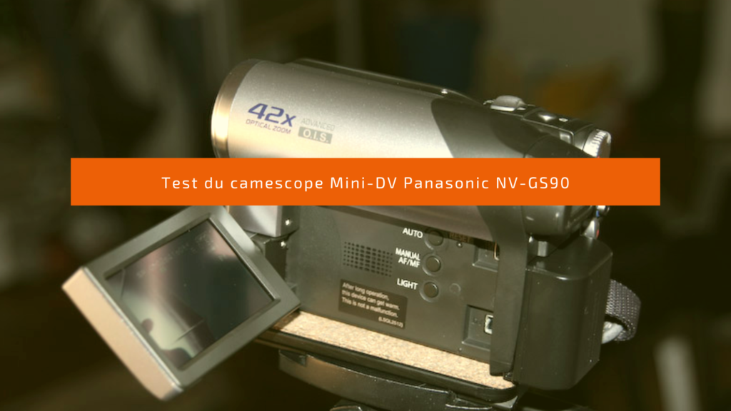 camescope Mini-DV Panasonic NV-GS90