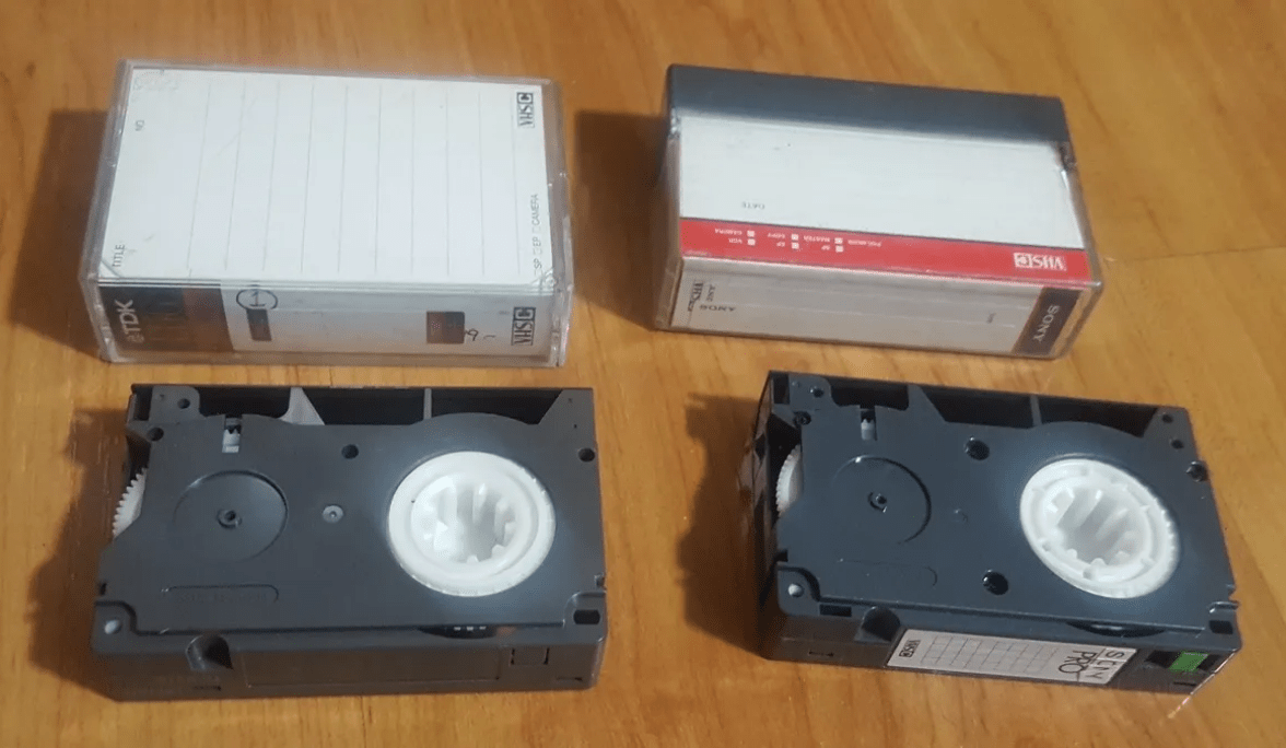 cassettes au format VHS-C